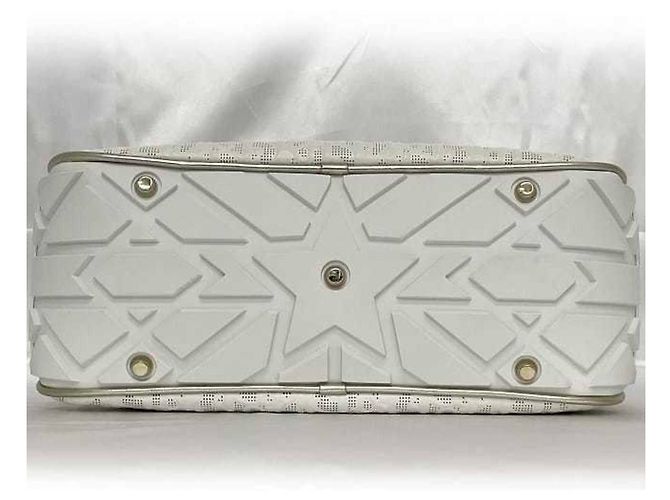 Borsa Boston Trotter Christian Dior Bianco - vista 5
