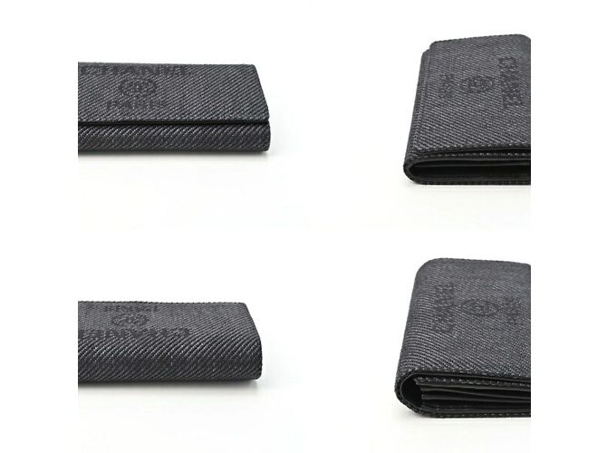Cartera Larga Deauville Chanel Negro - vista 4