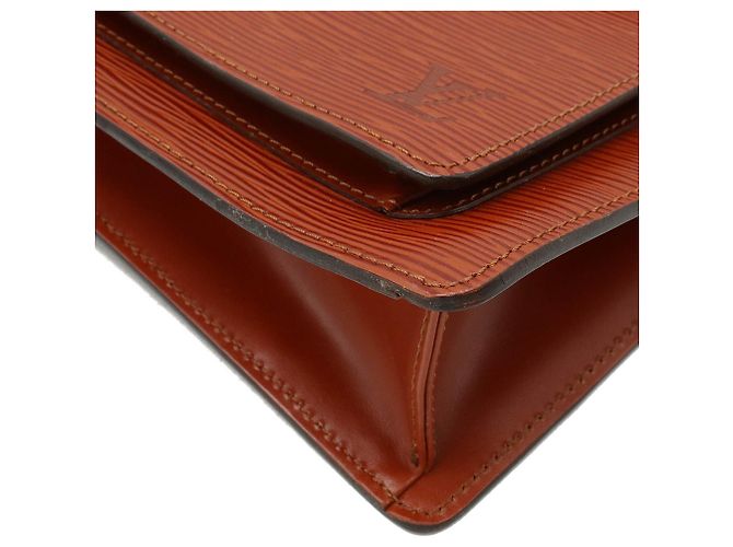 Borsa Monceau Epi Louis Vuitton Marrone - vista 3
