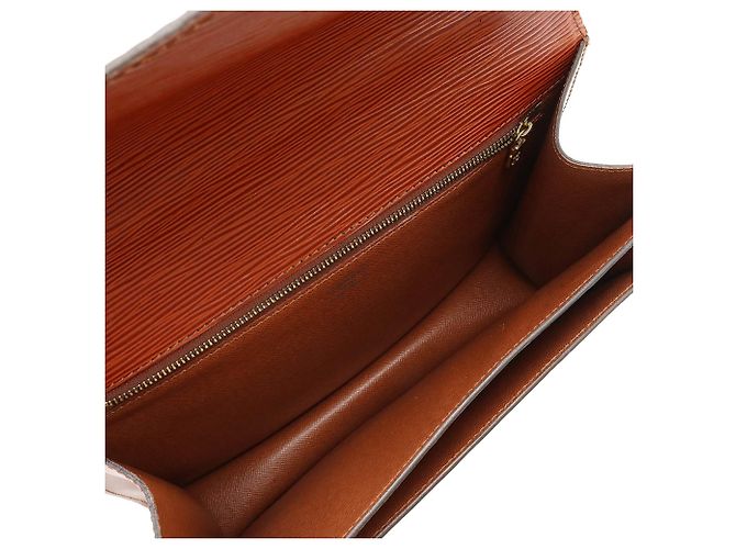 Borsa Monceau Epi Louis Vuitton Marrone - vista 4
