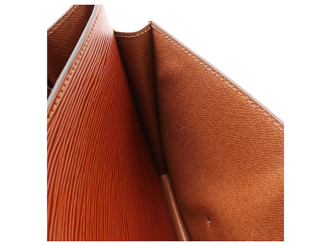 Borsa Monceau Epi Louis Vuitton Marrone - vista 6