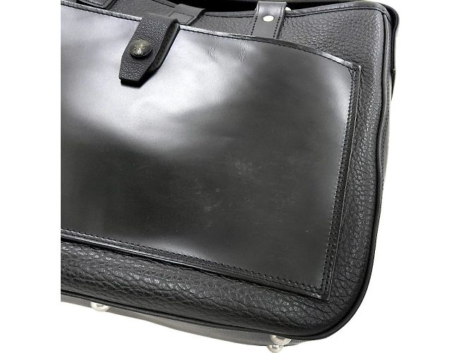 Freeman Porter Borsa in pelle Porter Core Nero - vista 6