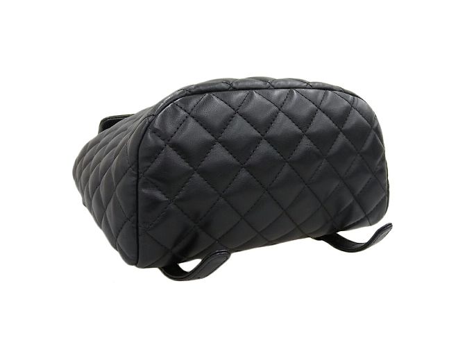 Zaino Chanel Matelassé Coco Mark Nero - vista 4