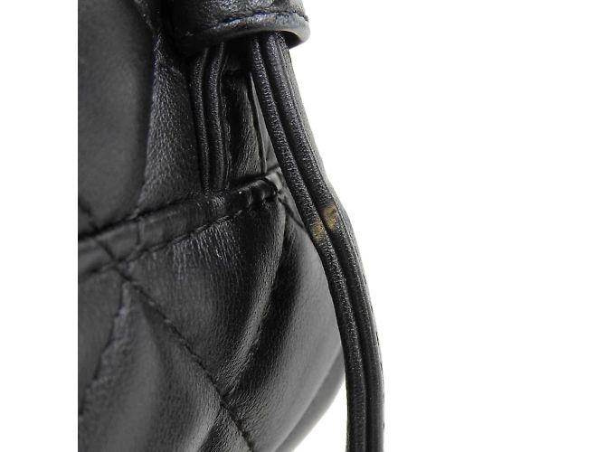 Zaino Chanel Matelassé Coco Mark Nero - vista 8