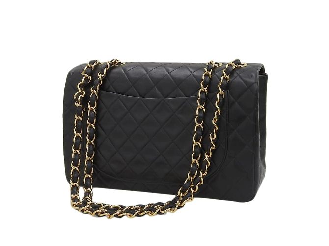 Borsa a spalla Chanel Matelassé 34 Coco Mark con catena Nero - vista 2