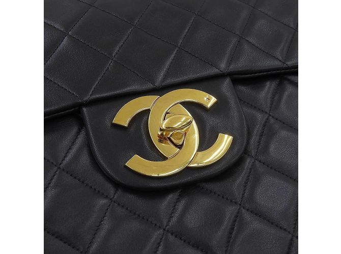 Borsa a spalla Chanel Matelassé 34 Coco Mark con catena Nero - vista 5