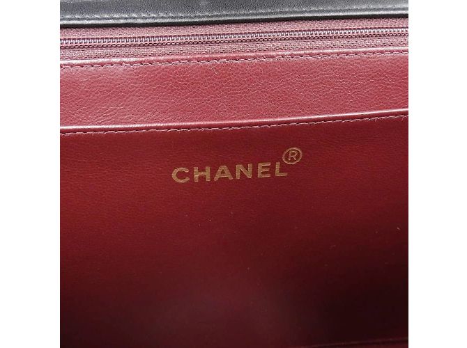 Borsa a spalla Chanel Matelassé 34 Coco Mark con catena Nero - vista 7