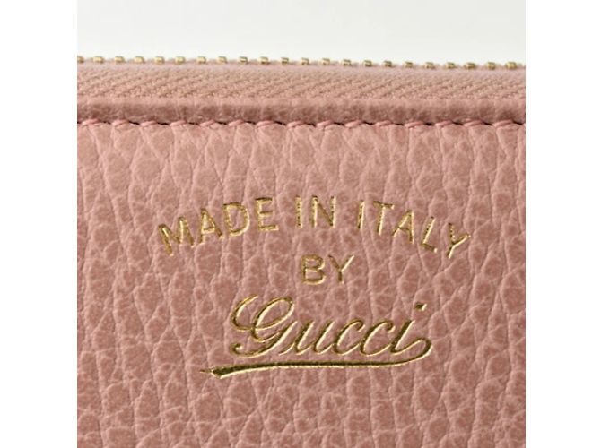 Gucci hellrosa Bi-Fold-Brieftasche Pink - Ansicht 12