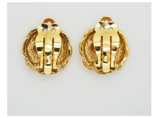Orecchini Chanel Coco Mark in oro D'oro - vista 4