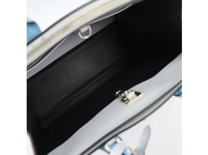 Borsa City Steamer MM Louis Vuitton Marrone Nero Blu - vista 10