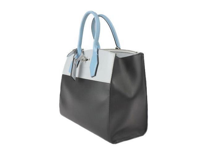 Borsa City Steamer MM Louis Vuitton Marrone Nero Blu - vista 2