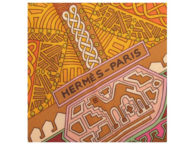 Hermès Sciarpa Hermes Carre 90 SU UN TAPPETO VOLANTE - vista 3