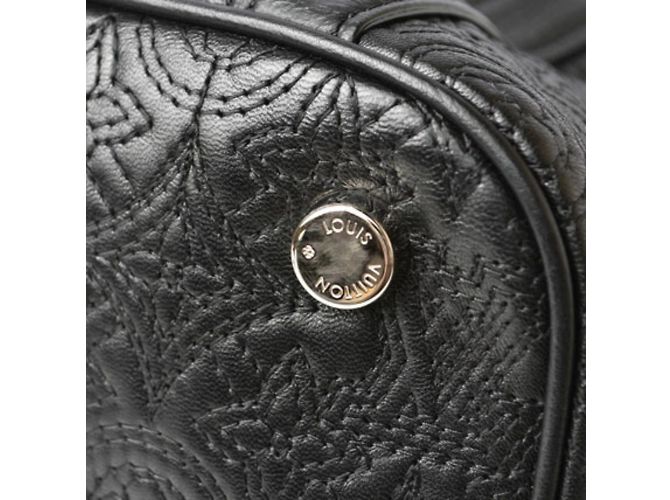 Borsa Monogram Antheia di Louis Vuitton Nero Argento - vista 13