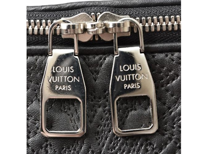 Borsa Monogram Antheia di Louis Vuitton Nero Argento - vista 14