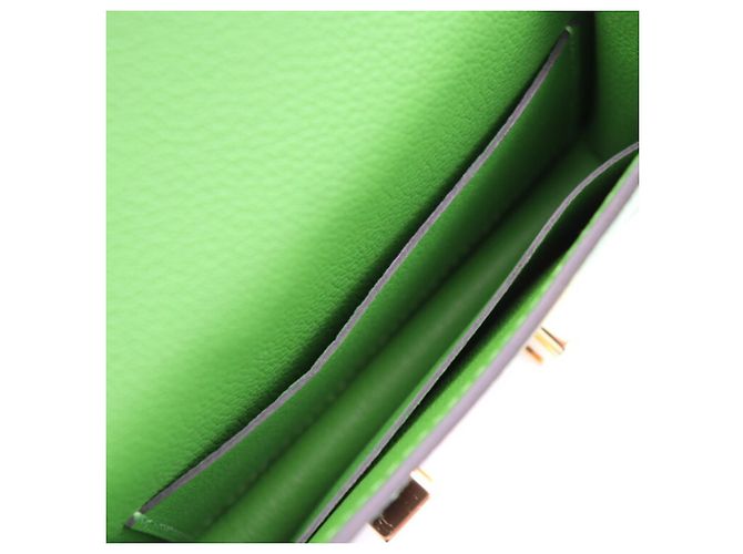 Hermès Bolso Constance de Hermes en Verde Yucca - vista 8