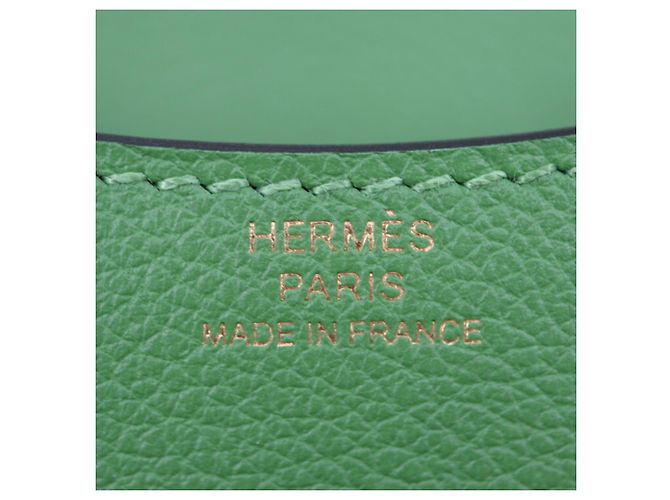 Hermès Bolso Constance de Hermes en Verde Yucca - vista 9