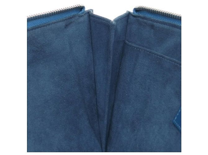 Borsa Clutch Pochette Jules PM in Epi di Louis Vuitton Blu chiaro - vista 13