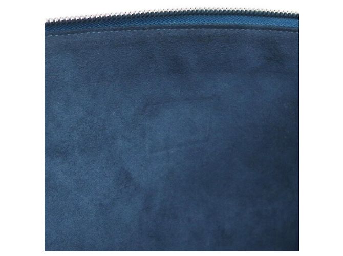 Borsa Clutch Pochette Jules PM in Epi di Louis Vuitton Blu chiaro - vista 14