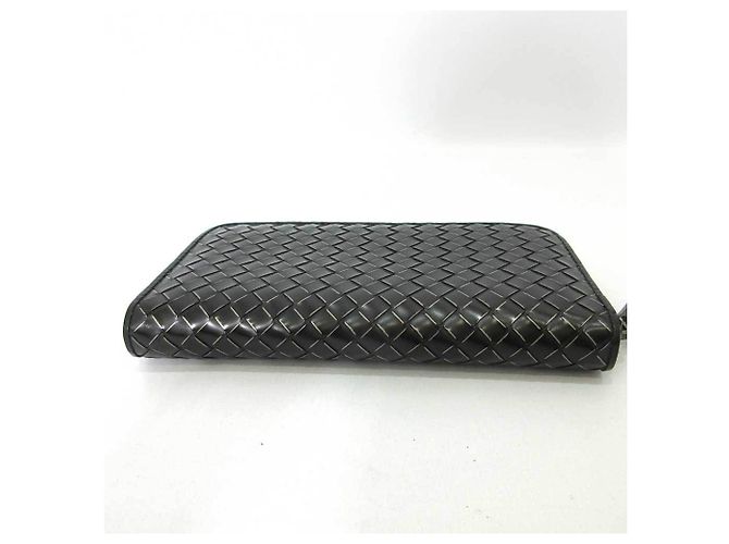 Cartera Larga Intrecciato Bottega Veneta Negro - vista 3