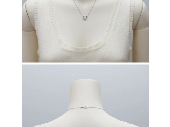 Tiffany & Co Collana in diamante Tiffany Tenderness Heart D'oro - vista 3
