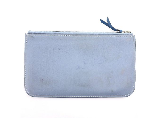 Hermès Cartera larga azul de ternero Dogon Hermes - vista 9