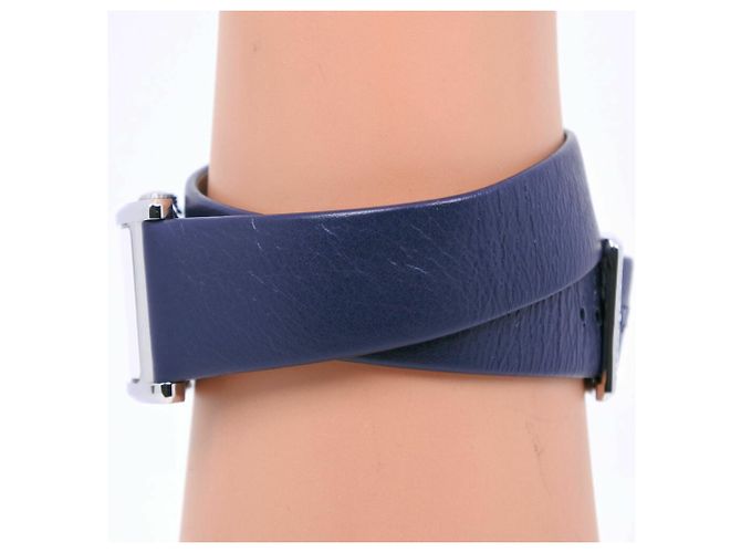 Tiffany & Co Tiffany East West Mini Quarz Analog Uhr Marineblau - Ansicht 4