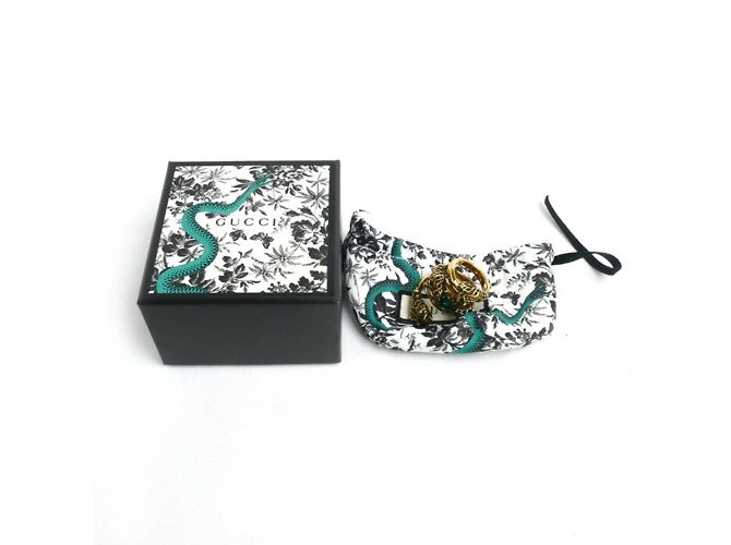 Anello doppio giro testa di tigre GUCCI - vista 8