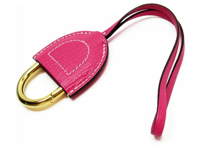 Hermès Hermes Schlüsselring Charm Pink - Ansicht 2