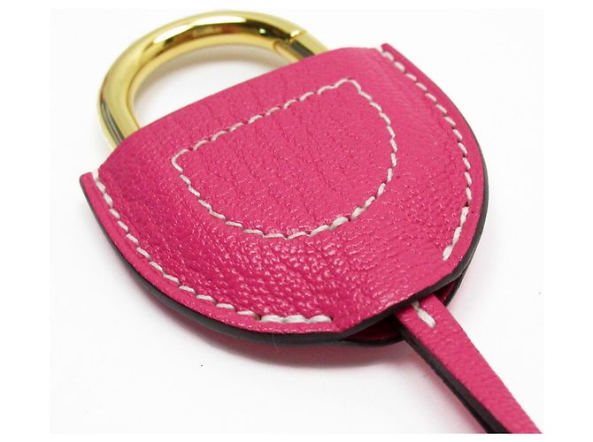 Hermès Hermes Schlüsselring Charm Pink - Ansicht 5