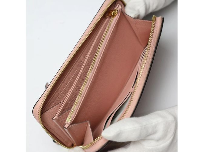 Cartera larga Monogram Empreinte Louis Vuitton Rosa - vista 7