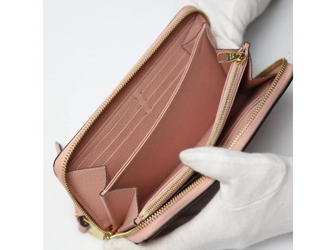 Cartera larga Monogram Empreinte Louis Vuitton Rosa - vista 8