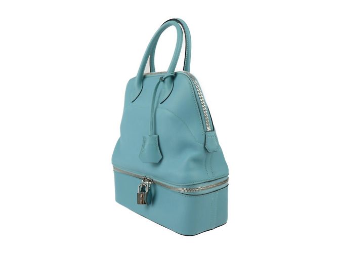 Hermès Hermes Bolide Sucre Handtasche Blau - Ansicht 2