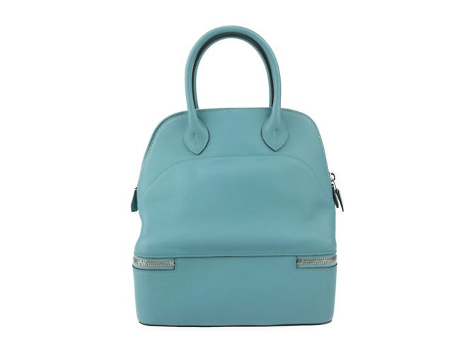Hermès Hermes Bolide Sucre Handtasche Blau - Ansicht 3