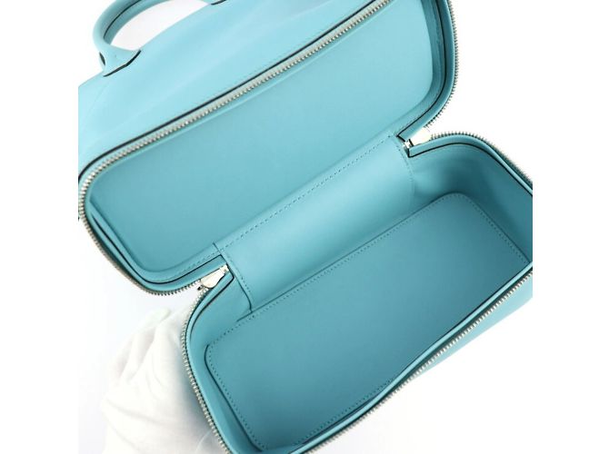 Hermès Hermes Bolide Sucre Handtasche Blau - Ansicht 7