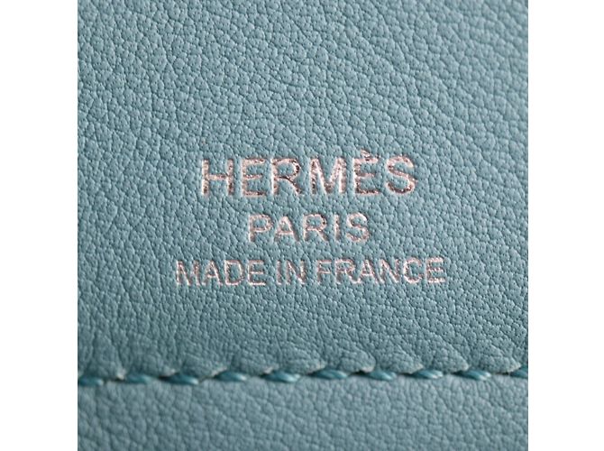 Hermès Hermes Bolide Sucre Handtasche Blau - Ansicht 8