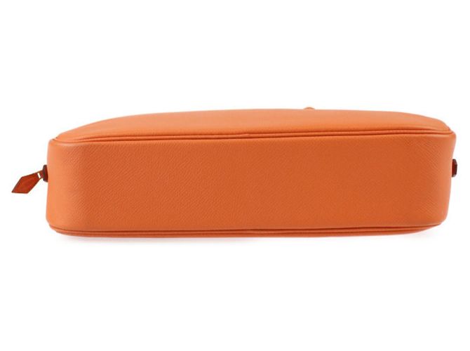 Hermès Borsa Hermes Plume Elan 28 Arancione - vista 4