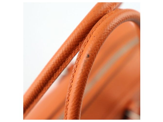 Hermès Borsa Hermes Plume Elan 28 Arancione - vista 7