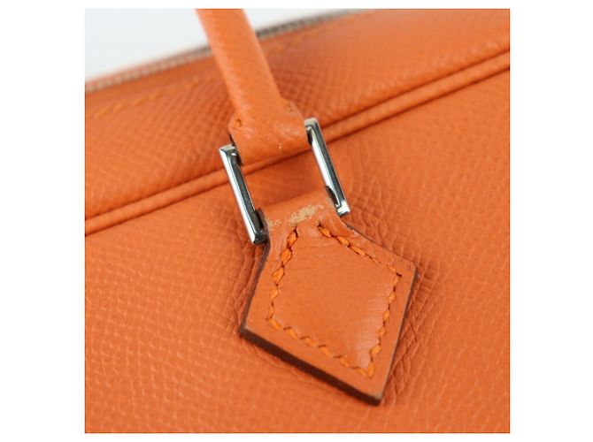 Hermès Borsa Hermes Plume Elan 28 Arancione - vista 8
