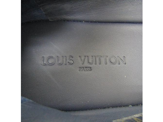 Scarpe Slip On da Donna Louis Vuitton Bianco Rosso Blu navy - vista 10