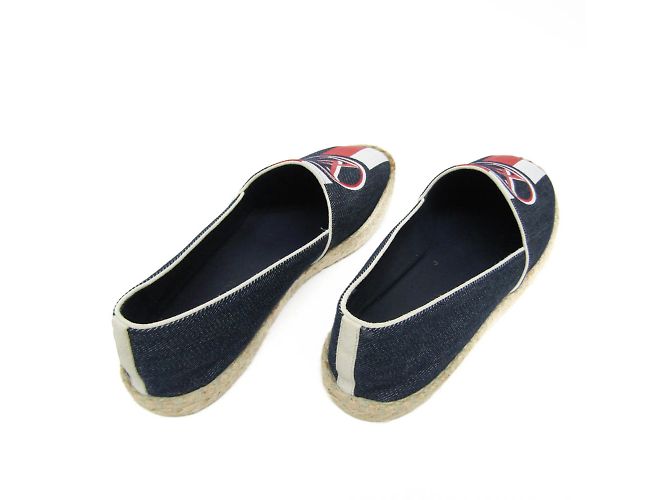 Scarpe Slip On da Donna Louis Vuitton Bianco Rosso Blu navy - vista 2