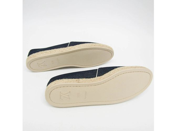 Scarpe Slip On da Donna Louis Vuitton Bianco Rosso Blu navy - vista 3