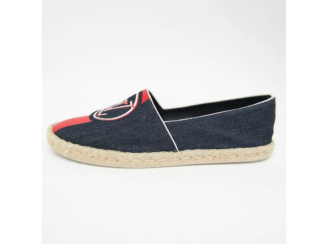 Scarpe Slip On da Donna Louis Vuitton Bianco Rosso Blu navy - vista 5