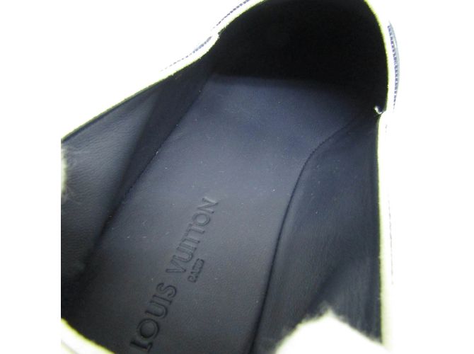 Scarpe Slip On da Donna Louis Vuitton Bianco Rosso Blu navy - vista 8