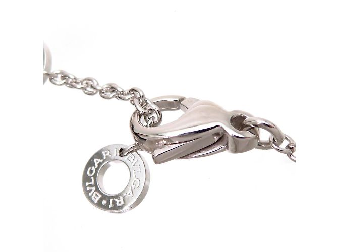 Bulgari Collana da donna in diamante Bvlgari 750WG Bianco - vista 6