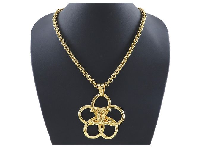 Collana Fiore Coco Mark di Chanel D'oro - vista 2