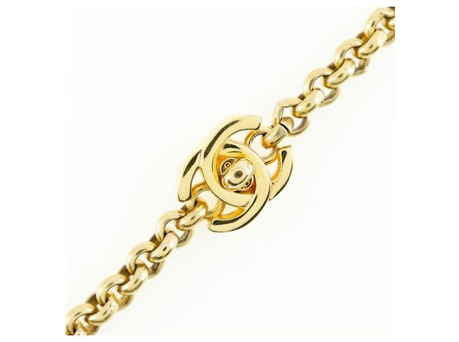 Collana Fiore Coco Mark di Chanel D'oro - vista 5