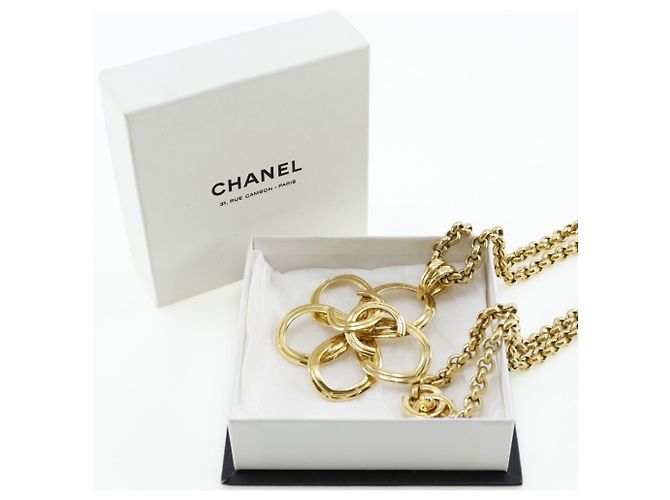 Collana Fiore Coco Mark di Chanel D'oro - vista 8