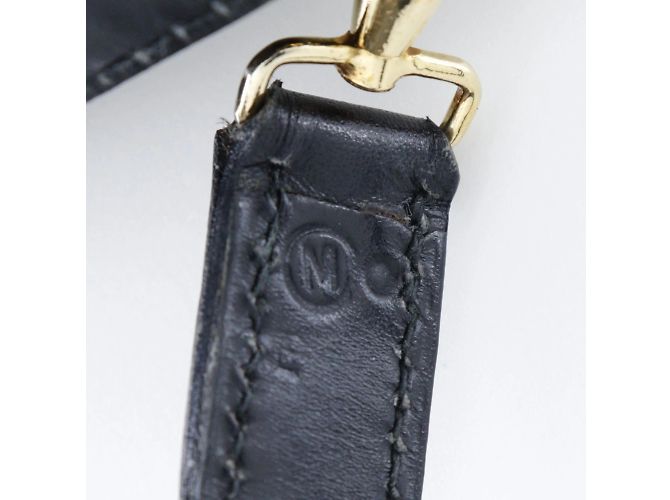Hermès Bolso de Hombro Double H de Piel de Ternera Vintage Hermes Negro - vista 8