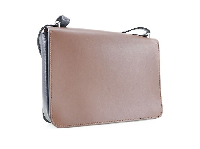 Borsa a Spalla D Ring di Burberry Marrone Nero - vista 3