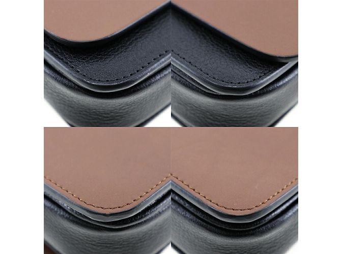 Borsa a Spalla D Ring di Burberry Marrone Nero - vista 4